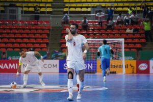 پیروزی سخت در جام ملت های فوتسال آسیا/دومین پیروزی ایران با دومین دبل سعید