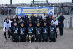 جویباری‌ها فاتح لیگ فوتبال ساحلی بانوان مازندران
