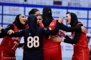 رقابت‌های والیبال زنان آسیای مرکزی-نپال/ ایران با شکست میزبان صدرنشین شد