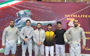 یک برنز حاصل کار ۶ سابریست مازنی!/ عابدینی روی سکو رفت