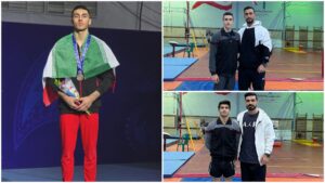 سه ژمیناست مازنی در راه جام جهانی