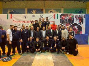 مازندران قهرمان پاورلیفتینگ کشور شد
