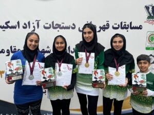 دو طلا و دو نقره‌‌ی بانوان مازندران/ مسیر اسکیت آلپاین از نوشهر می‌گذرد
