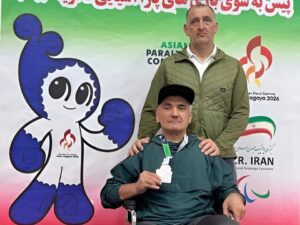 نایب قهرمانی حمداله محمدی در پارا ترای‌اتلون کشور