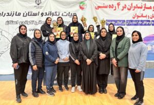 بابل، قهرمان مسابقات تکواندو نوجوانان دختر قهرمانی استان