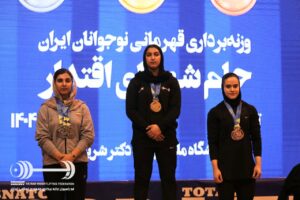 آلما حسینی قهرمان بلامنازع ۶۹ کیلو/ حضور نابغه مازنی بر روی صحنه