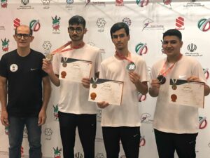 برنز اسلحه اپه مازندران در المپیاد استعدادهای برتر کشور