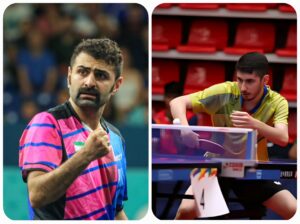 مسابقات تیمی تنیس روی میز قهرمانی آسیا با حضور دو مازنی