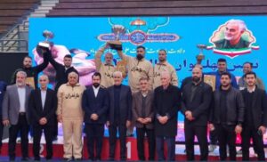 مازندران قهرمان بلامنازع کشتی پهلوانی بزرگسالان کشور