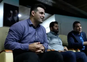 قاسم رضایی در تمرین تیم ملی والیبال/ قابی ساده، اما پر از معنا