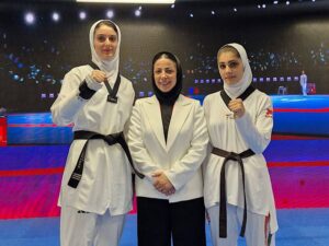نشان نقره برای دختر همیشه طلایی/ زرین کمر نایب قهرمان پیکارهای قزاقستان
