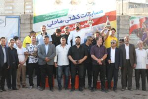 رقابت‌های کشتی ساحلی جوانان کشور/ فتح مقتدرانه مازندران