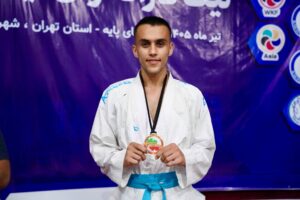 یک کاراته‌کای مازنی در سودای قهرمانی آسیایی اردن ۲۰۲۶