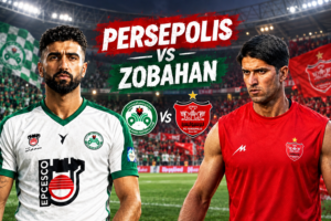 تقابل دو تیم پرمازنی لیگ/‌ ۸ مازندرانی در ترکیب پرسپولیس و ذوب‌آهن